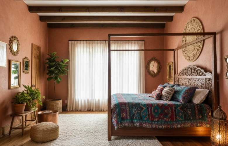 Bohemian Interior Design Bedroom style
