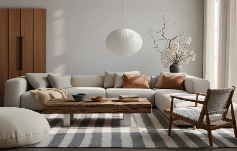 modern wabi sabi interior design