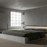 Brutalist Interior Design Ideas, Key Elements & 2026 Trends Brutalist interior design style using exposed concrete and geometry