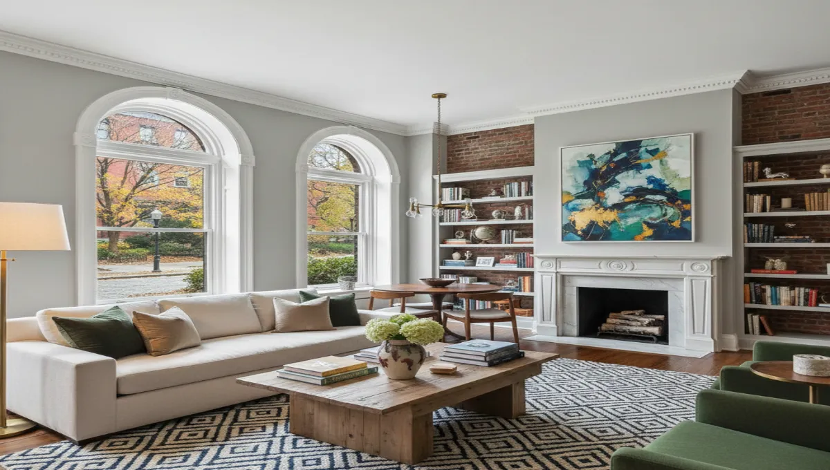 Interior design in Boston living
