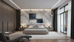 Interior design in room