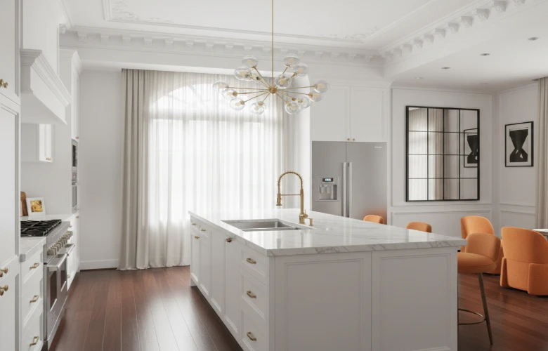 Modern Classic Interior Design Kitchen