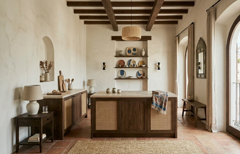 Modern Spanish Interior Design kitchen